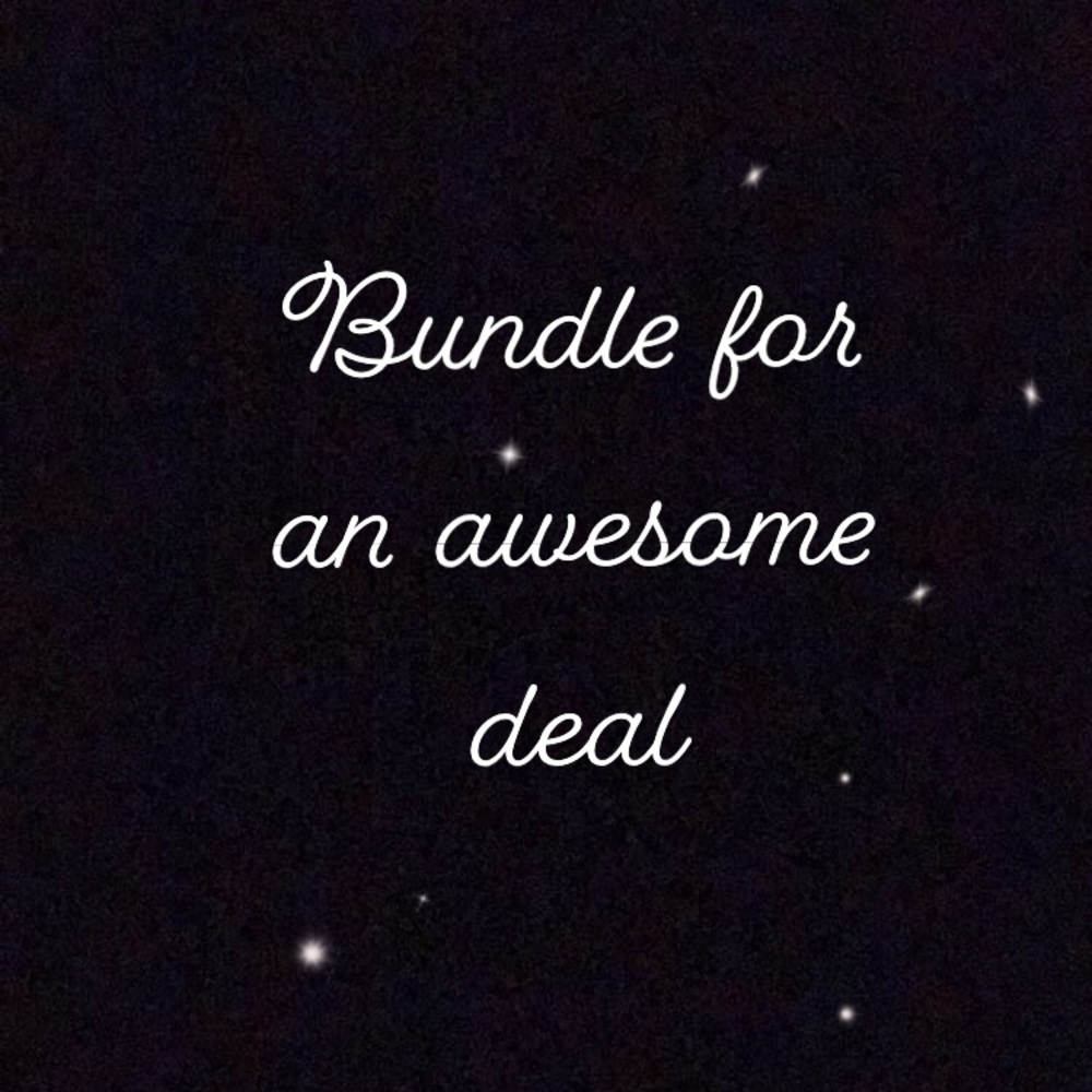 Bundles!! Check out my free with purchase items!!